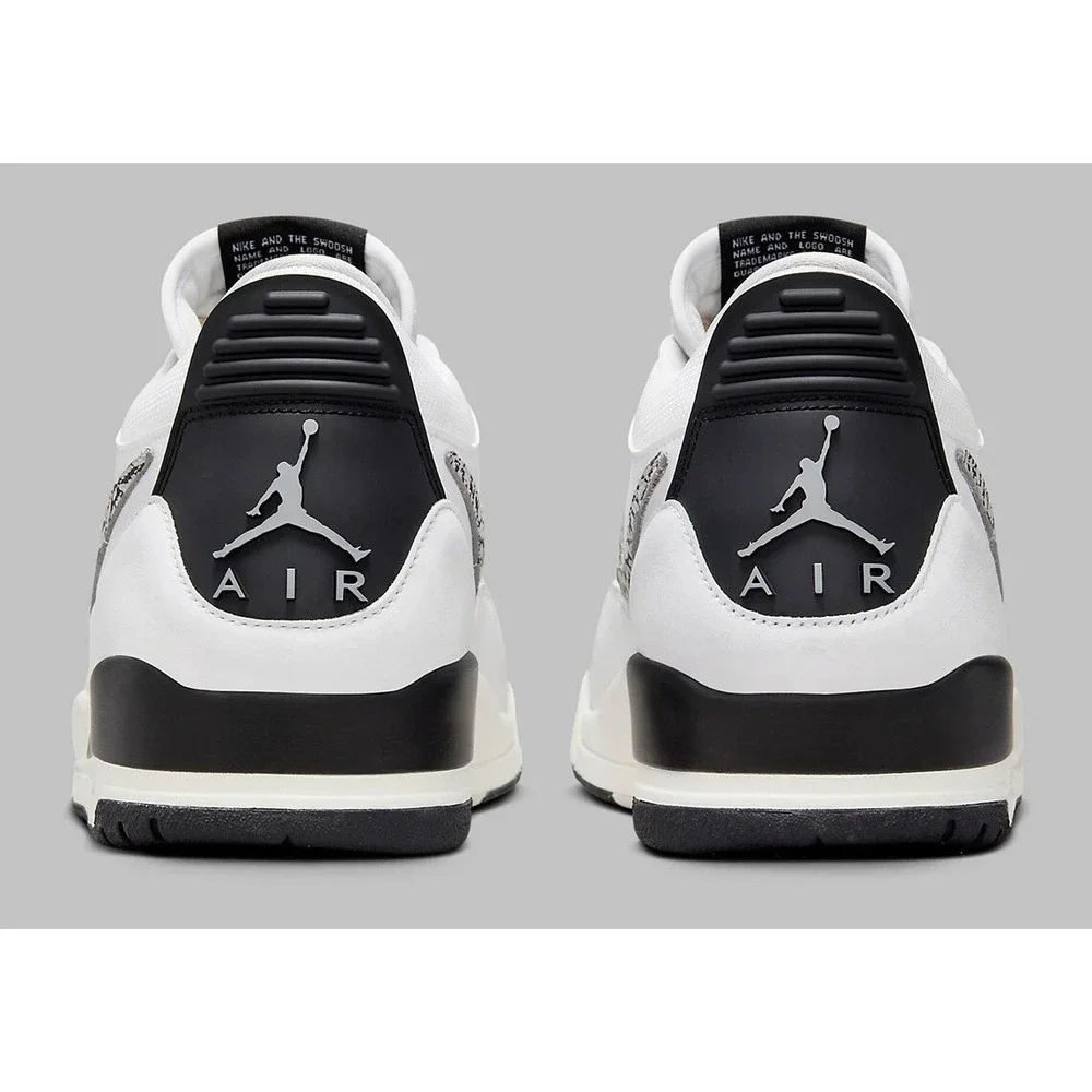 Nike Air Jordan Legacy 312 Mens Sz 12 Low Cement White Wolf Grey CD7069-110 Shoe